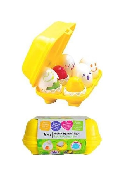 Toomies 73560 Saklambaçlı Renkli Yumurtalar Sesli 6m+