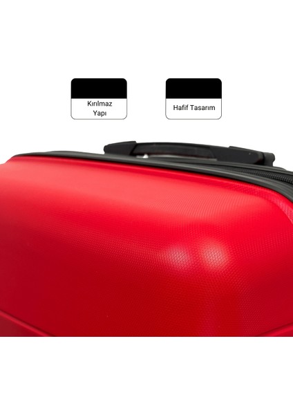 Lucas Polipropilen Kırılmaz Valiz, 3\'lü Set fırsatları