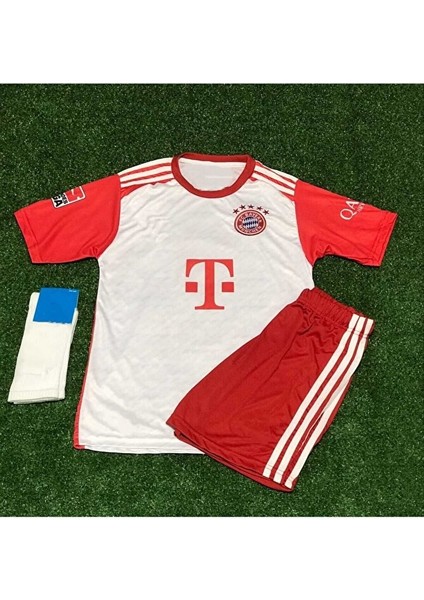 B.a.y.e.r.n M.ü.n.i.h 2023/24 Yeni Sezon Harry Kane Iç Saha Çocuk Forması 3'lü Set fiyatları