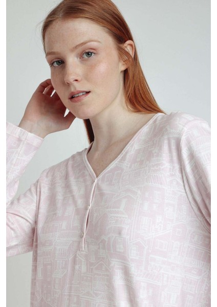 61424 Pembe Gecelik modelleri