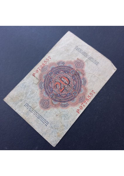 Escoines 3996368F3E166122F1 1914 Berlin P Serisi 20 Mark Çt fırsatları