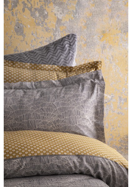 Çift Kişilik Paolina Gri Yatak Örtülü Nevresim Set fiyatları