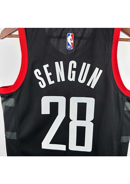 H.o.u.s.t.o.n Rockets 2025 Alperen Şengün Basketbol Forması (Black) fiyatları