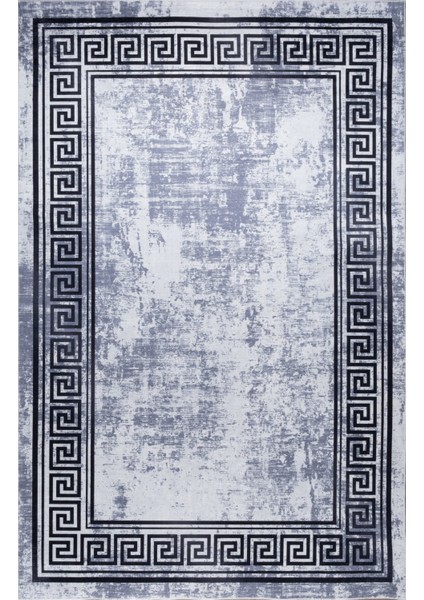 Bianca mt Eco Dijital Baskı Makinada Yıkanabilir Kaymaz Taban Dekoratif Halı Lacivert 36780 fiyatları