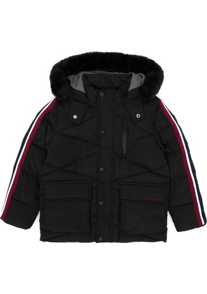 Erkek Çocuk Siyah Kaban 50310499-VR046