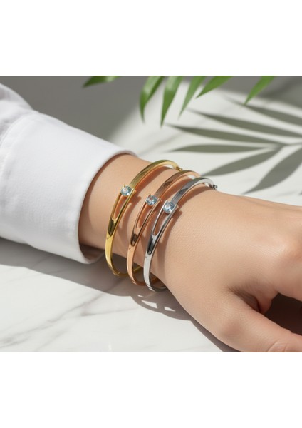 14 Ayar Tektaş Bilezik - 5,30GR. fiyatları