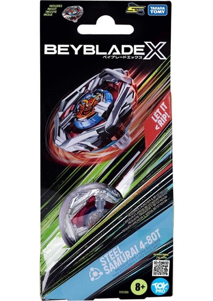 BEY11000 Beyblade Top Steel Samurai 4-80T Kız Erkek Çocuk Oyuncak Eğitici Oyuncaklar