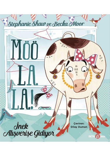 Möö La La Inek Alışverişe Gidiyor Kız Erkek Çocuk Oyuncak Eğitici Oyuncaklar