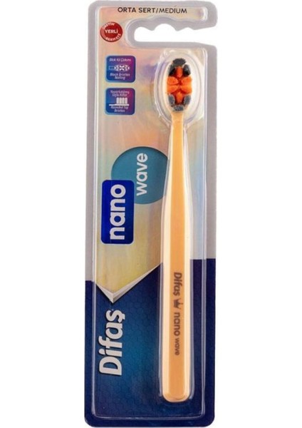 Nano Wave Diş Fırçası Orta Sert