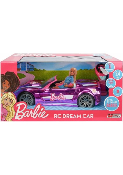 Barbie'nin Uzaktan Kumandalı Rüya Arabası - S01063619 Kız Erkek Çocuk Oyuncak Eğitici Oyuncaklar