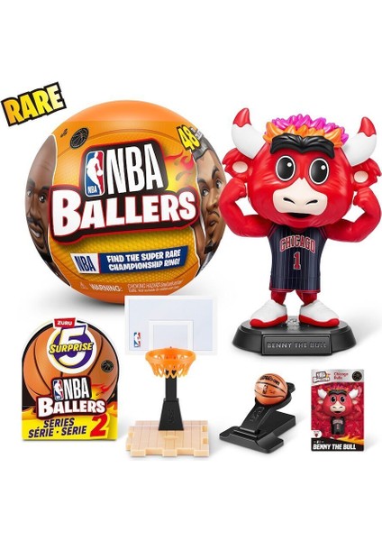 5UN01000 Nba Ballers Sürpriz Paket CDU44-77678GQ2 Kız Erkek Çocuk Oyuncak Eğitici Oyuncaklar