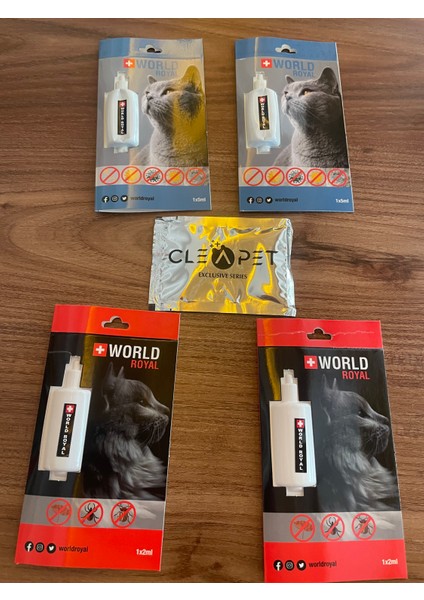 Kedi Iç Dış P.razit Bitkisel Damla ve Mendil