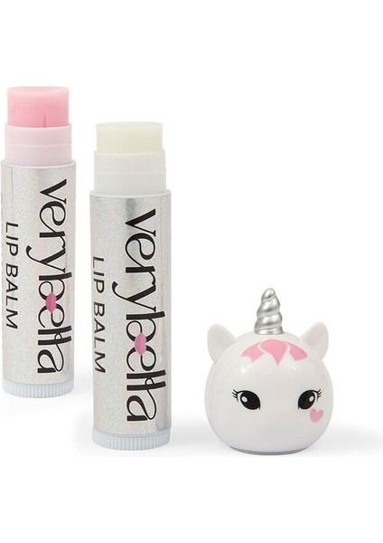 VRB46100 Very Bella - Unicorn Lip Balm Kız Erkek Çocuk Oyuncak Eğitici Oyuncaklar