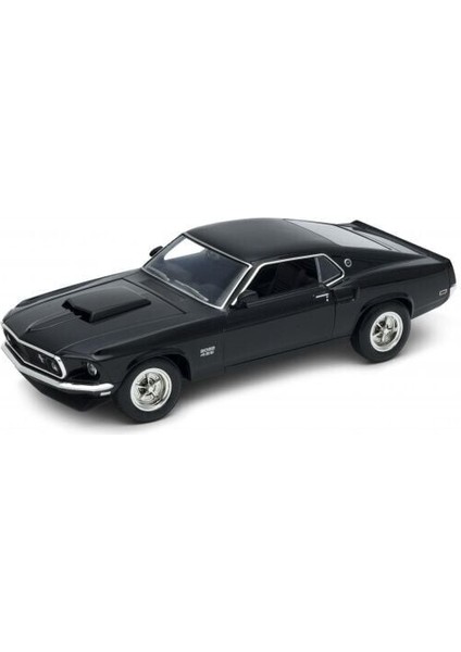 Welly Dıecast 69 Mustang Boss 429 Kız Erkek Çocuk Oyuncak Eğitici Oyuncaklar