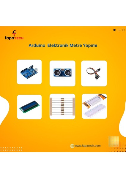 Arduino Mesafe Sensörü ile Elektronik Metre Yapım Projesi | E-Pdf Içerikli modelleri