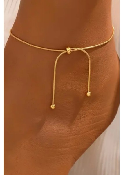 Ayarlanabilir Gold Çelik Halhal -Glorious Serisi