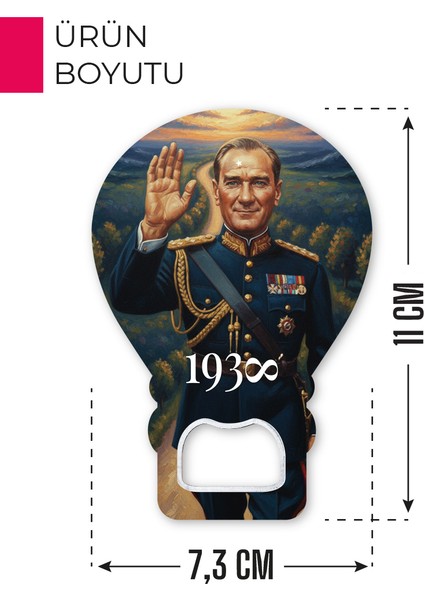10 Kasım Atatürk Temalı Balon Magnet | Anma Günü Hediyelik ve Hatıra Ürün fırsatları