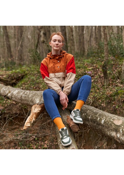 4 Çift Kadın Erkek Renkli Bio Naturel %100 Doğal Pamuklu Ribana Örgü Dikişsiz Soket Çorap 3014