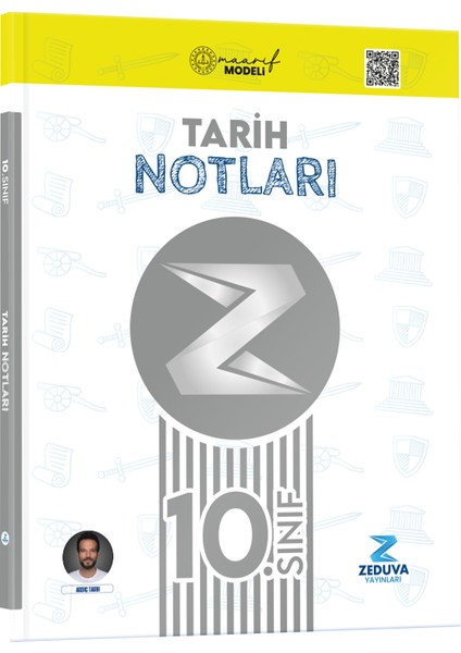 Soner Ardıç 10. Sınıf Maarif Modeli Tarih Notları Zeduva Yayınları