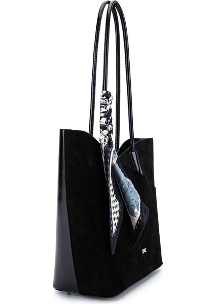 Kadın Suni Deri Siyah Süet Kol Çantası 921 26763 Bn Canta Y/24 Sıyah Suet fiyatları