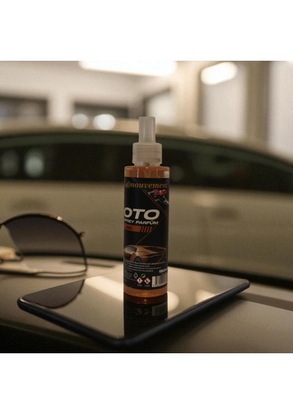 Amber Esintisi 150 ml Oto Parfümü – Zarif, Sıcak ve Kalıcı Bir Etki