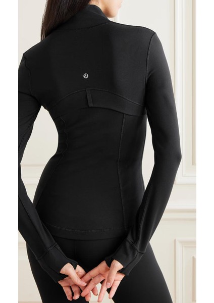 Lululemon Define Ceketi , Ince Kadife Fermuarlı Eşortman Üstü ,lululemon Hazine Siyah Ceket modelleri