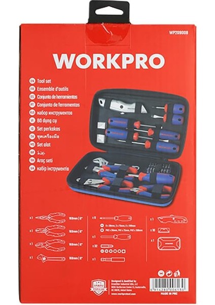 WP209008 56 Parça Profesyonel Tamir/bakım Alet Seti indirimleri