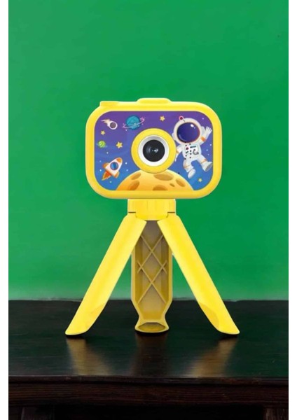 Techmrt Ayaklı Mini Fotoğraf Makinesi Çocuk Için Eğitici Video Kamera (Kopya) fırsatları