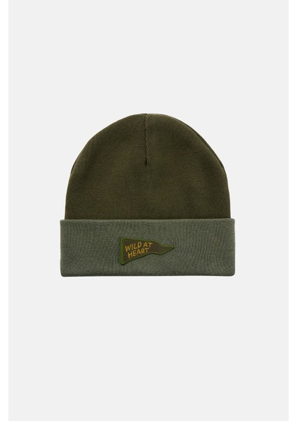 Wild At Heart Triko Örgü Bere - Haki