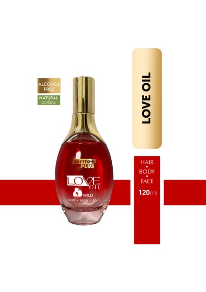 Love Oil Saç ve Cilt Bakım Yağı 120 ml