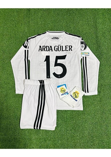 A.r.d.a-Güler Uzun Kol Çocuk Forması 4 Lü (Armalı Set)