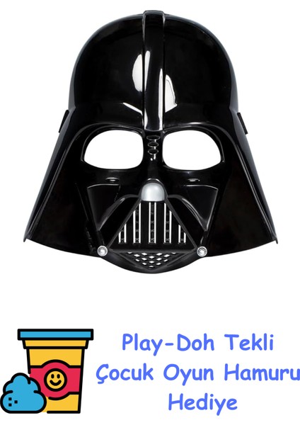 Rp Basıc Mask Darth Vader + Play-Doh Oyun Hamuru