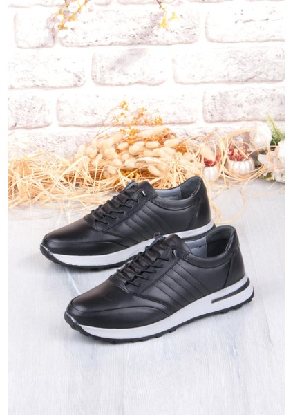 42820 Face Hafif Rahat Lastik Bağcıklı Hakiki Deri Erkek Ayakkabı fırsatları