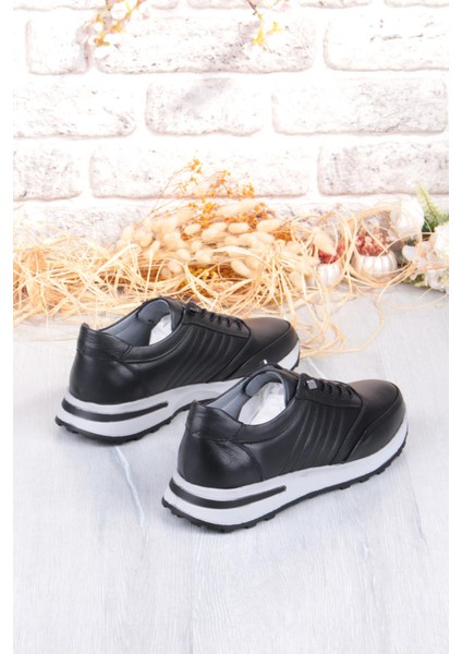 42820 Face Hafif Rahat Lastik Bağcıklı Hakiki Deri Erkek Ayakkabı indirimleri