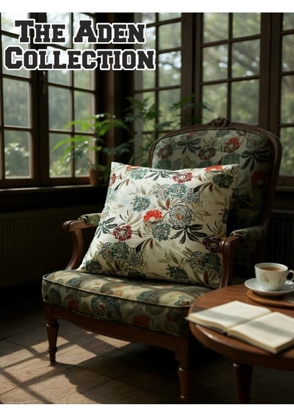 Çiçek Baskılı Kırlent Kılıfı fiyatları