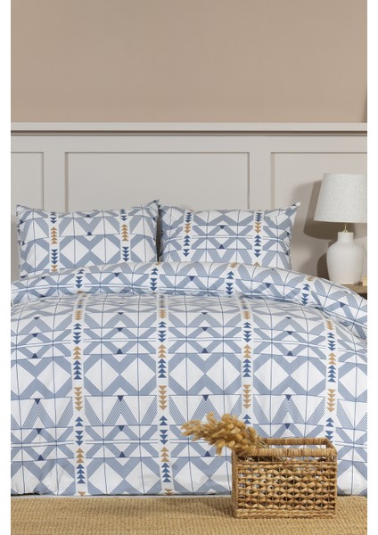 Marcus Nevresim Takımı Çift Kişilik (200X220 Cm) Mavi