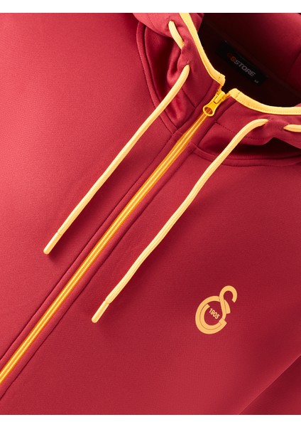 Galatasaray Erkek Fermuarlı Hoodie E251033