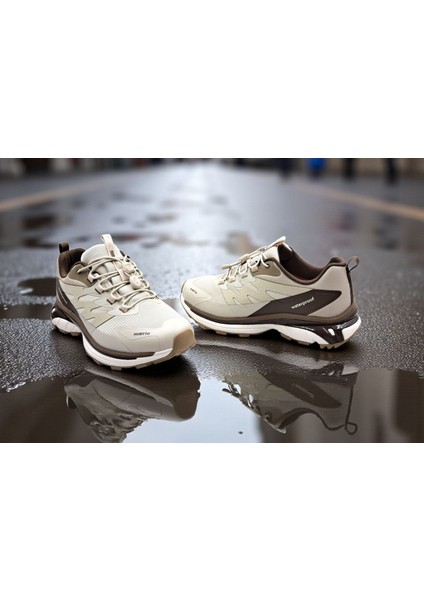 HM850082A Su Geçirmez Bej Renk Erkek Outdoor Spor Ayakkabı