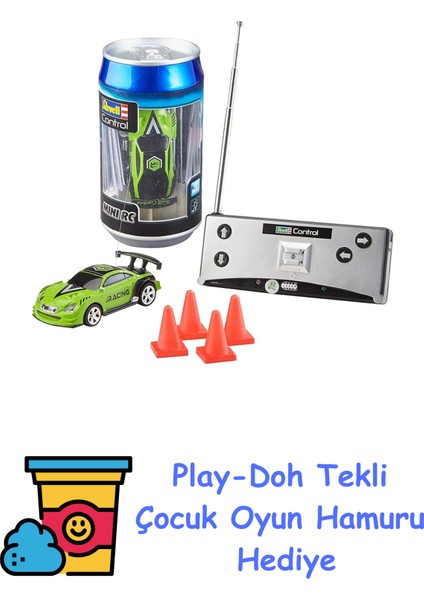 Revell Rc Mini Yeşil Yarış Arabası + Play-Doh Oyun Hamuru