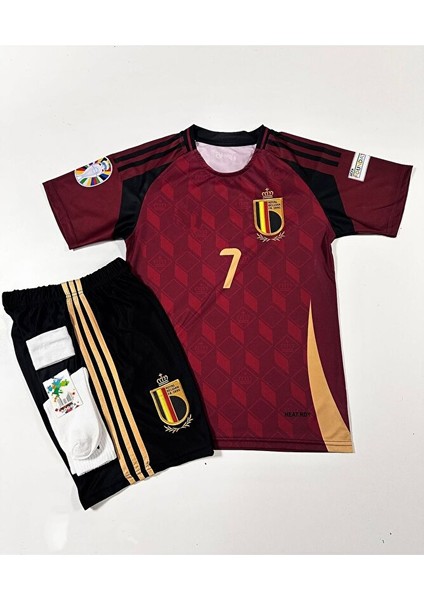Belçika 2024/25 Yeni Sezon Kevın De Bruyne Çocuk Forması 4'lü Set fiyatları