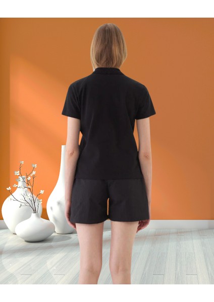 xint Kadın Regular Fit Pamuklu Basic Polo Yaka Tişört indirimleri