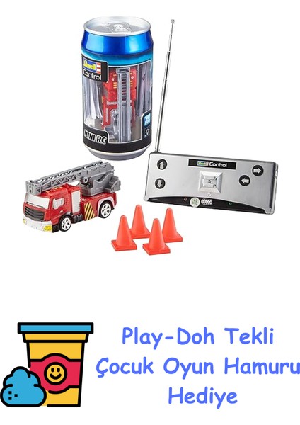 Rc Mini Itfaiye Arabası + Play-Doh Oyun Hamuru