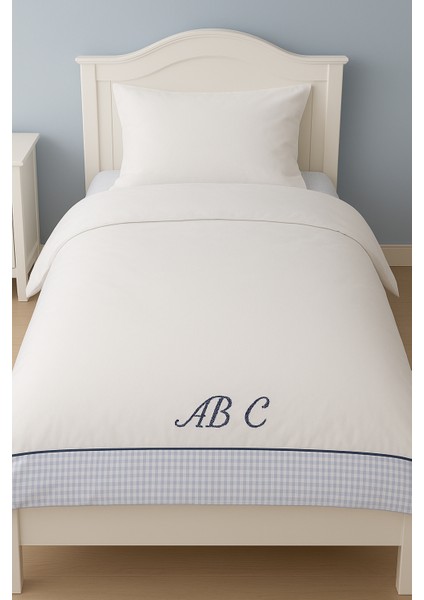 Özel Seri Baby Nakış Işlemeli Lüks Bebek Yorganı 110X150CM Unisex