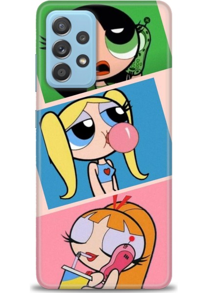 Samsung Galaxy A52 Hd Baskılı Kılıf + Seramik Tam Kaplayan Ekran Koruyucu 125