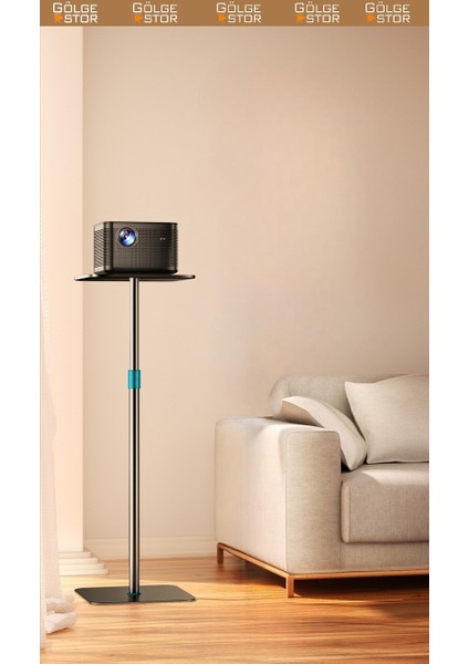 Projeksiyon Cihazı Standı Ayaklı Projeksiyon Sehpası Ayarlanabilir Yükseklik Tripod
