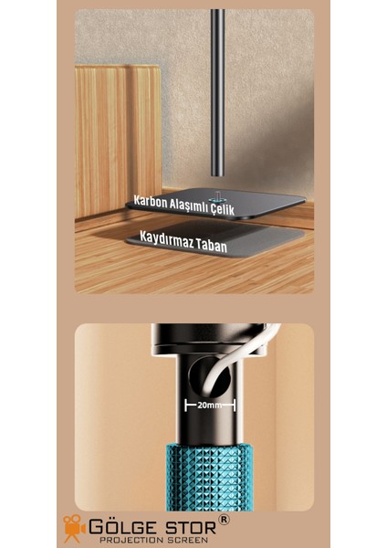 Projeksiyon Cihazı Standı Ayaklı Projeksiyon Sehpası Ayarlanabilir Yükseklik Tripod fırsatları