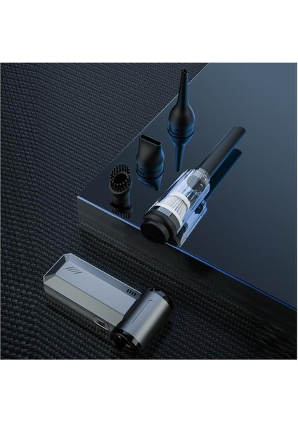 8000PA Güçlü Vakumlu Çok Fonksiyonlu Araç Içi Şarjlı El Süpürgesi HPF100 modelleri