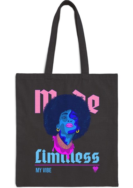 Limitless Mode – Siyah Gabardin Tote Çanta fiyatları