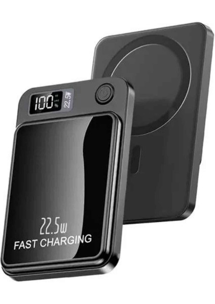 Techmrt Magsafe Hızlı Şarj 10.000 Mah Wireless Şarj Powerbank Android ve Ios Uyumlu fırsatları