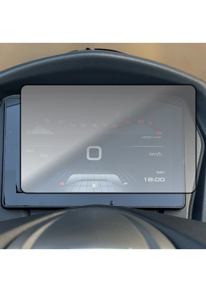 Arora Max Pro Uyumlu 7 Inç Dijital Gösterge Mat 9h Nano Ekran Koruyucu